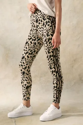 adidas Animal 3 A righe Leggings    