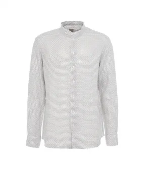 Camicia di lino Simo beige beige