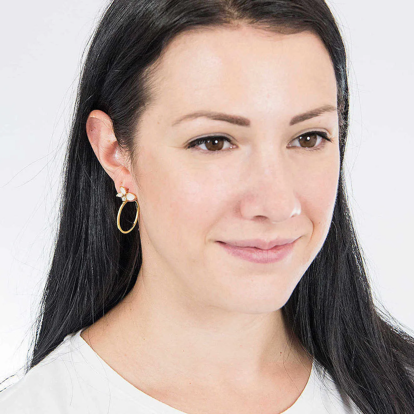 orecchini a cerchio donna PDPaola
