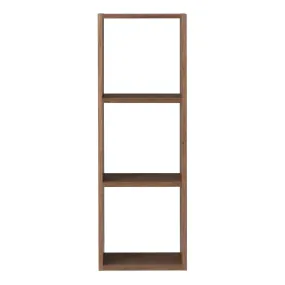 Scaffale in noce 3 ripiani ‐ small