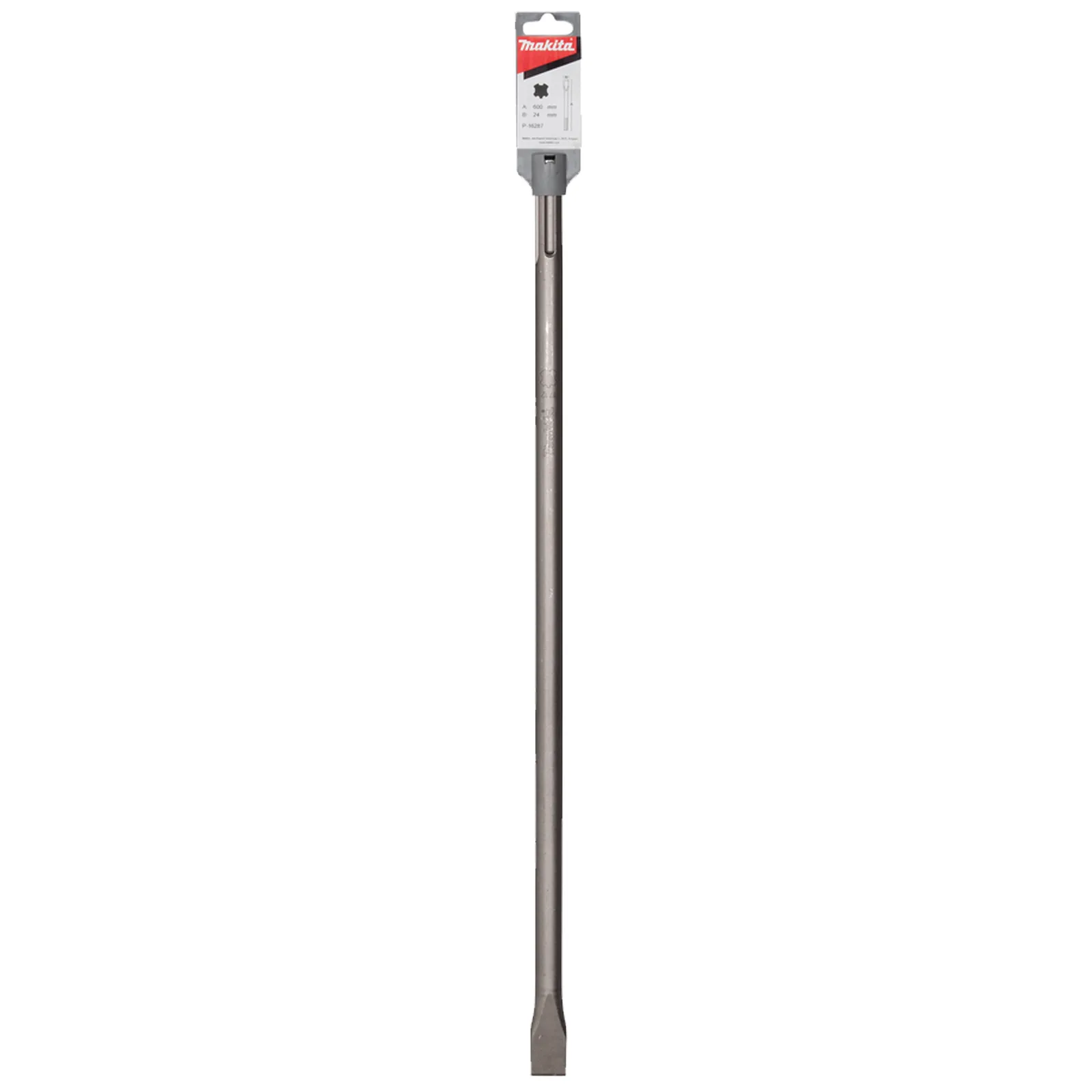 Scalpello SDS Max 25x600mm MAKITA Punta Piatta Per Martello Demolitore Tassellatore P-16287